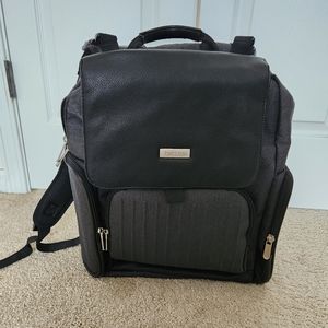 Baby Brezza Dante Back Pack Diaper Bag - Black